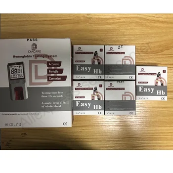 

Hemoglobin system POCT EasyHB analyzer meter 1 pcs and 250pcs test strips Hemoglobin test meter(Strips EXPIRY DATE 2022-03)