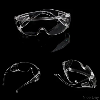 

New Clear Vented Safety Goggles Eye Protection Protective Lab Anti Fog Glasses M26 20 Dropship