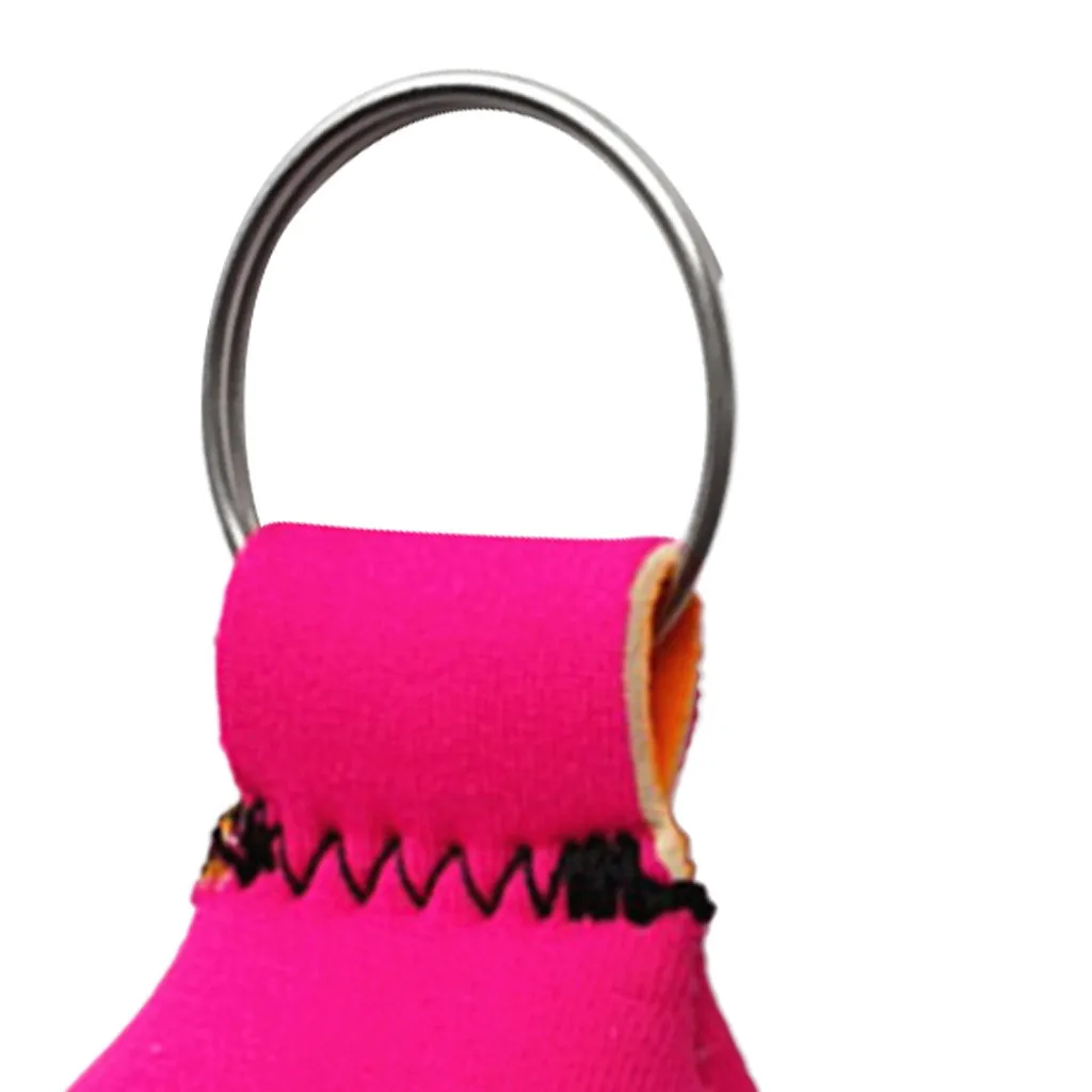 Neoprene Floating Keychain + Stainless Steel Accessory Gift Navigation Kayak Fishing Floating Keyring