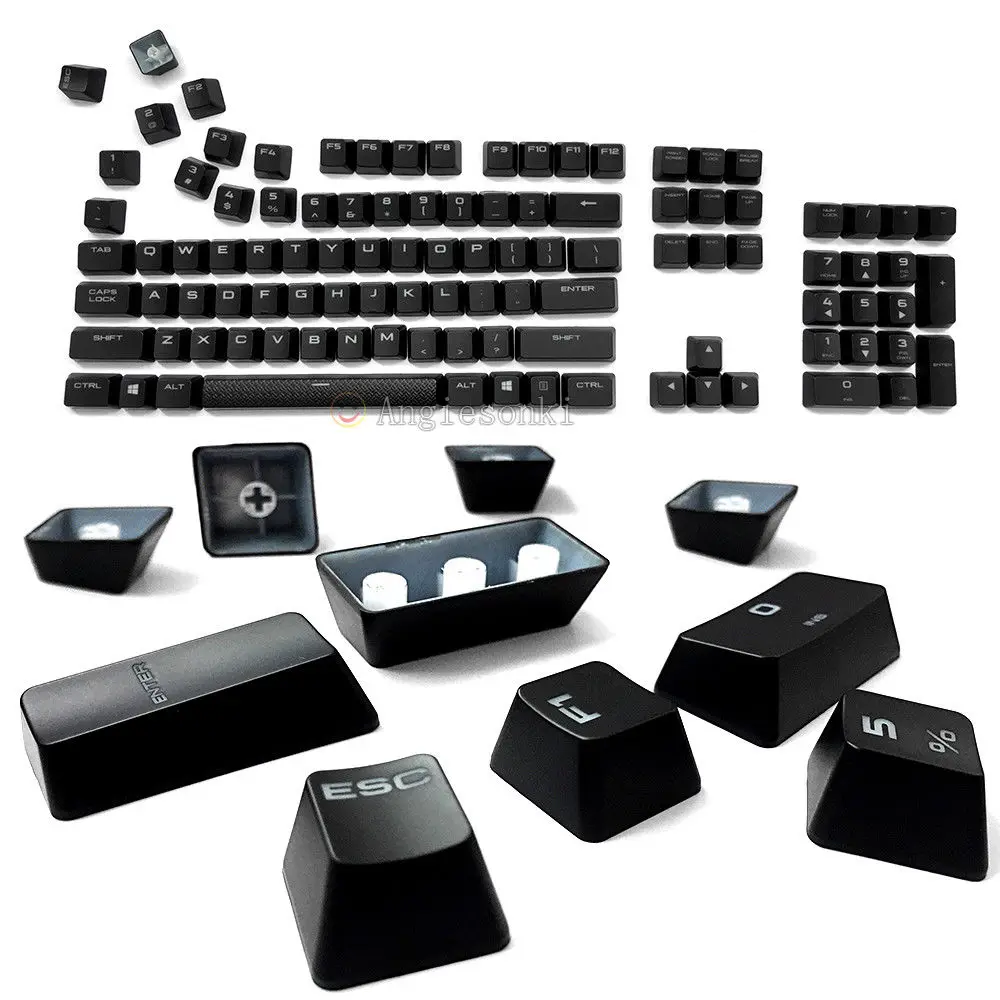 A Set For Corsair K70 Keycap Rgb Mechanical Gaming Keyboard Replacement