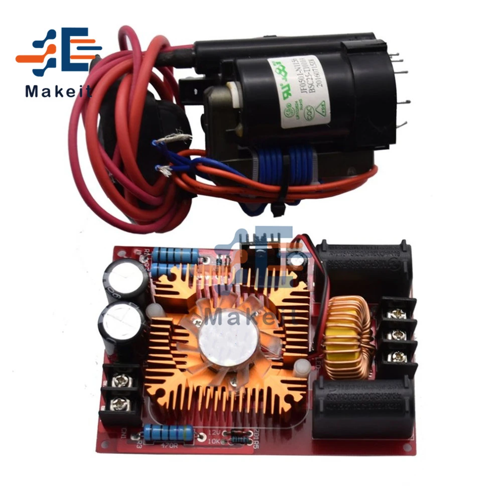 Dc 12-30v Zvs Drive Board Module Tesla Coil Flyback Driver /sgtc/marx ...