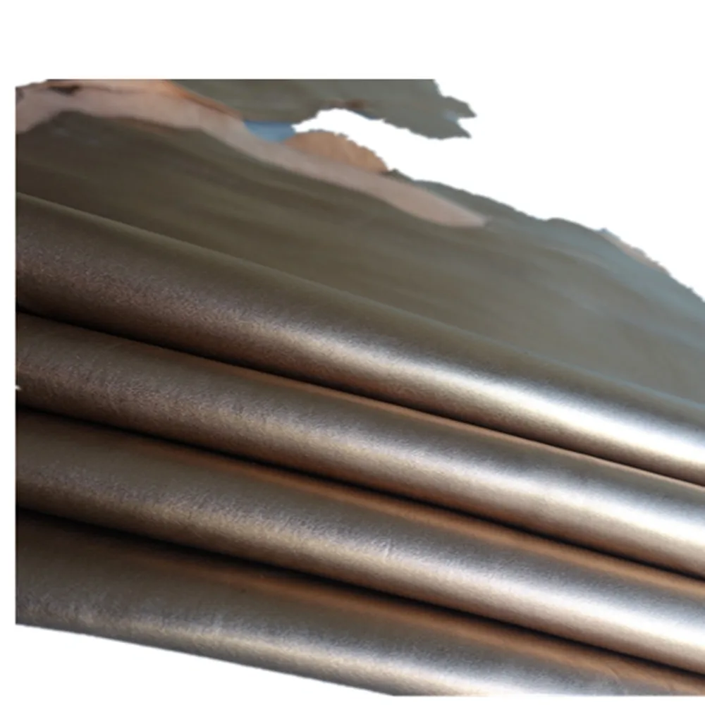 

Gold sheepskin super soft 0.8-1.1 mm leather handmade DIY clothing leather skirt leather vest decoration inlaid jewelry leather