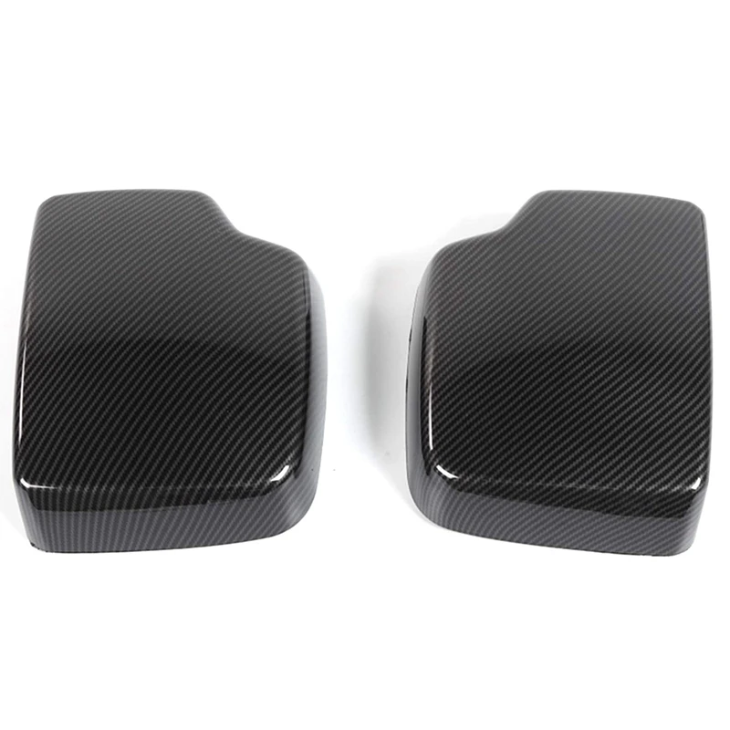 Top!-Carbon Fiber Pattern ABS Exterior Rearview Mirror Cover Fit for Su-Zu-Ki Jimny 2019-2020 |