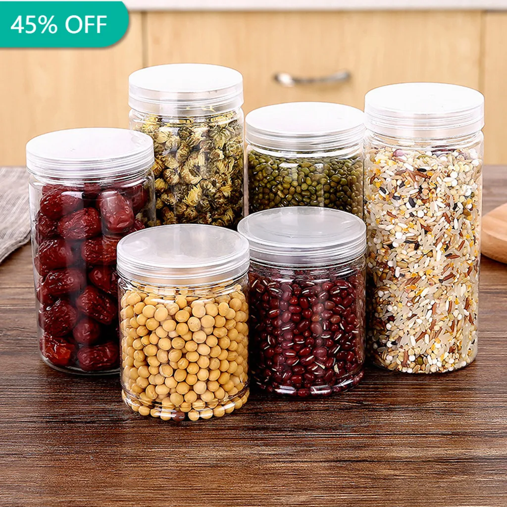 

Kitchen Storage Box Sealing Food Preservation Plastic Fresh Pot Container Home Storage Boxes Bins Tools