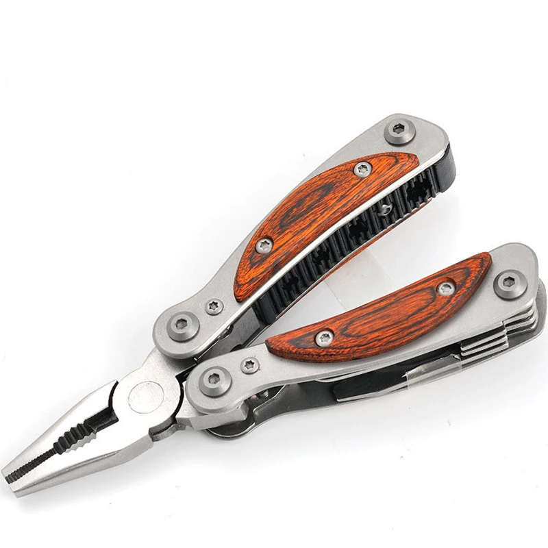 

Outdoor Multifunctional Tool Pliers Stainless Steel Swiss Folding Portable Multi-purpose Combination Outdoor Plier Mini Tool