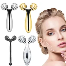 

3D Handheld Thin Face Full Body Shape Muscle Beauty Tools Slimming Machine Y Shape 360 Draaien Massage Roller Ball