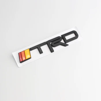 

1PC TRD Logo For Toyota off-road vehicle Yaris Avensis Auris Hilux Camry Corolla 4runner Tundra rav4 tacoma Car Exterior Sticker
