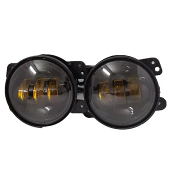 

2PCS 4Inch Round LED Fog Lights 30W 3000K LED Off Road Fog Lamps for Jeep Wrangler JK TJ LJ Grand Cherokee