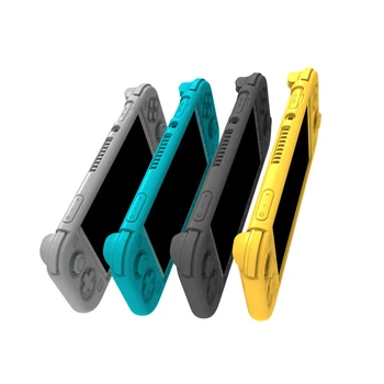 

Nintend Switch Lite Full Body Ergonomic Non-slip Soft Silicone Rubber Case Cover Guards For Nintendo Switch Lite Mini Console