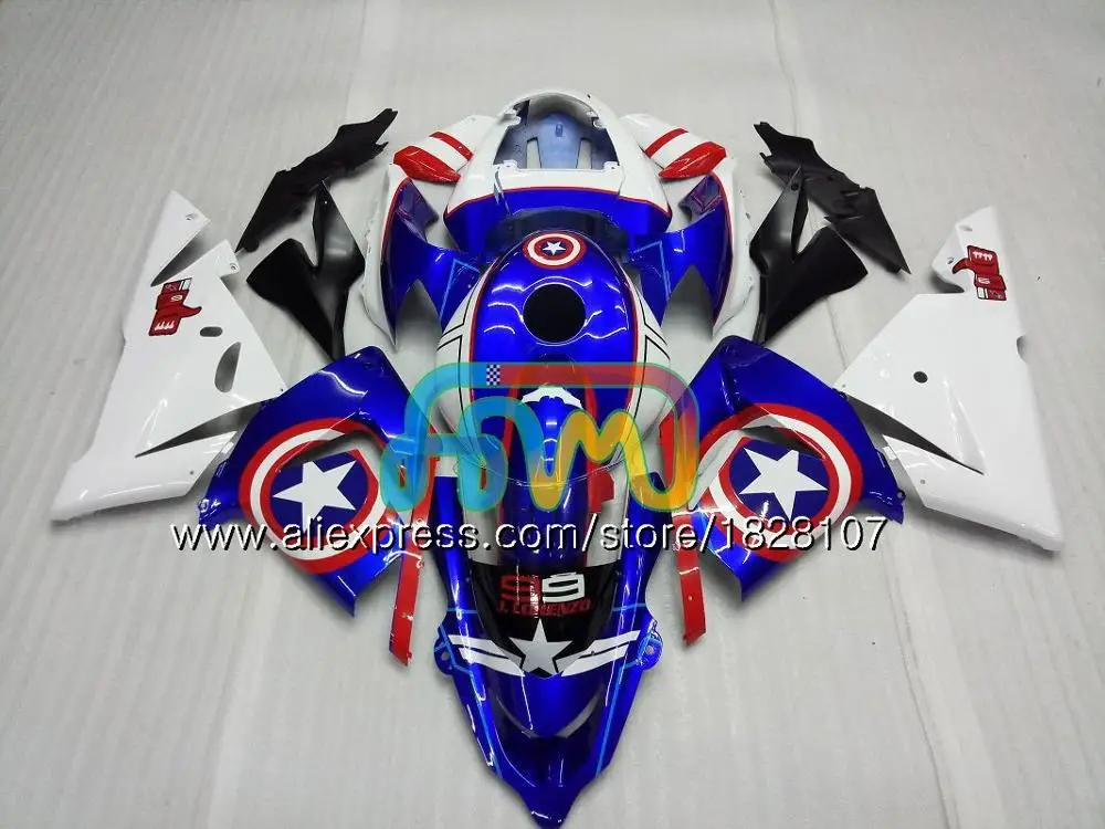 Корпус для KAWASAKI ZX 1000 CC ZX 10 сотрудников отдела исследований ZX-10R 04 05 15BS. 0 ZX1000CC 1000CC ZX 10R ZX10R 04 05 2004 2005 обтекатель комплект красный черный - Цвет: No. 21