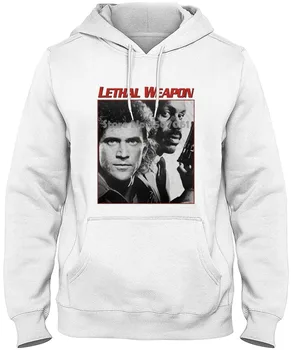 

Cheap Sale 100 % Cotton Lethal Weapon Retro 80's Movie Free Shipping Cotton Graphic Grey Hoodies & Sweatshirts