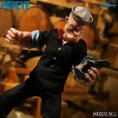 1/12 Mezco Toyz Popeye One: 12 Коллекционная Фигурка матроса модель игрушки