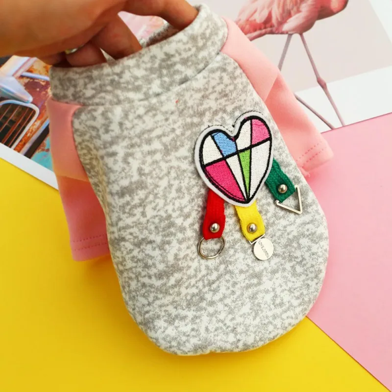 Теплая одежда с принтом в виде собак для маленьких собак зимняя одежда для собаки куртка одежда для собак-питомцев собак Одежда для Йорка Чихуахуа Одежда
