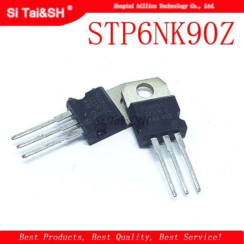 1 шт./лот STP6NK90Z P6NK90Z TO-220 | Электронные компоненты и принадлежности