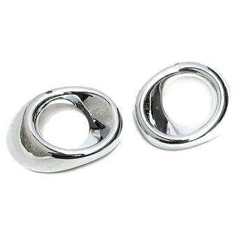 

For Mitsubishi Outlander 2013 2014 Chrome Front Fog Light Foglight Lamp Cover Trim Bumper Protector Decoration Car Styling