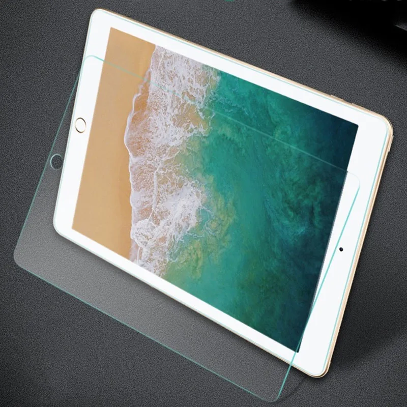 Tempered Film For Apple iPad Mini Pro Air 1 2 3 4 5 6 7 8 9.7 10.2 10.5 11 12.9 Full Coverage Screen Protector Protective Glass 6