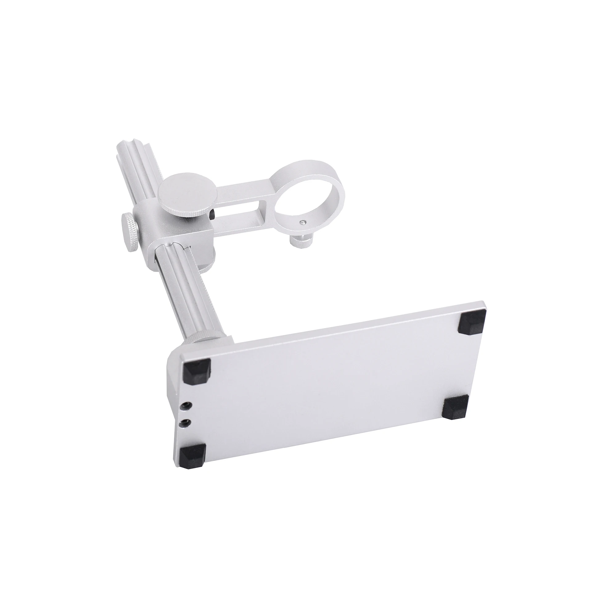 HAYEAR Mini Aluminum Alloy Stand USB Microscope Stand Holder Bracket Mini Foothold Table Frame for Microscope Repair Soldering 5