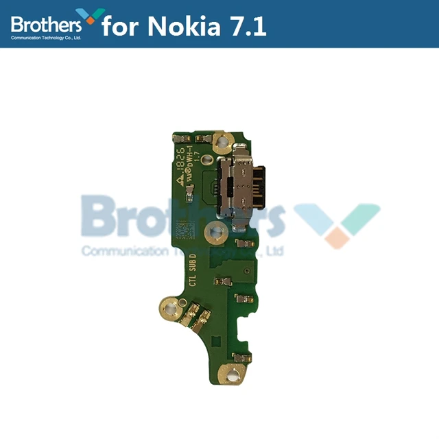 Type-c Charge For Nokia 7.1 Usb Charging Dock Flex Cable For Ta-1100  Ta-1097 Ta-1085 Ta-1095 Ta-1096 Charger Port Phone Parts - Mobile Phone  Flex Cables - AliExpress