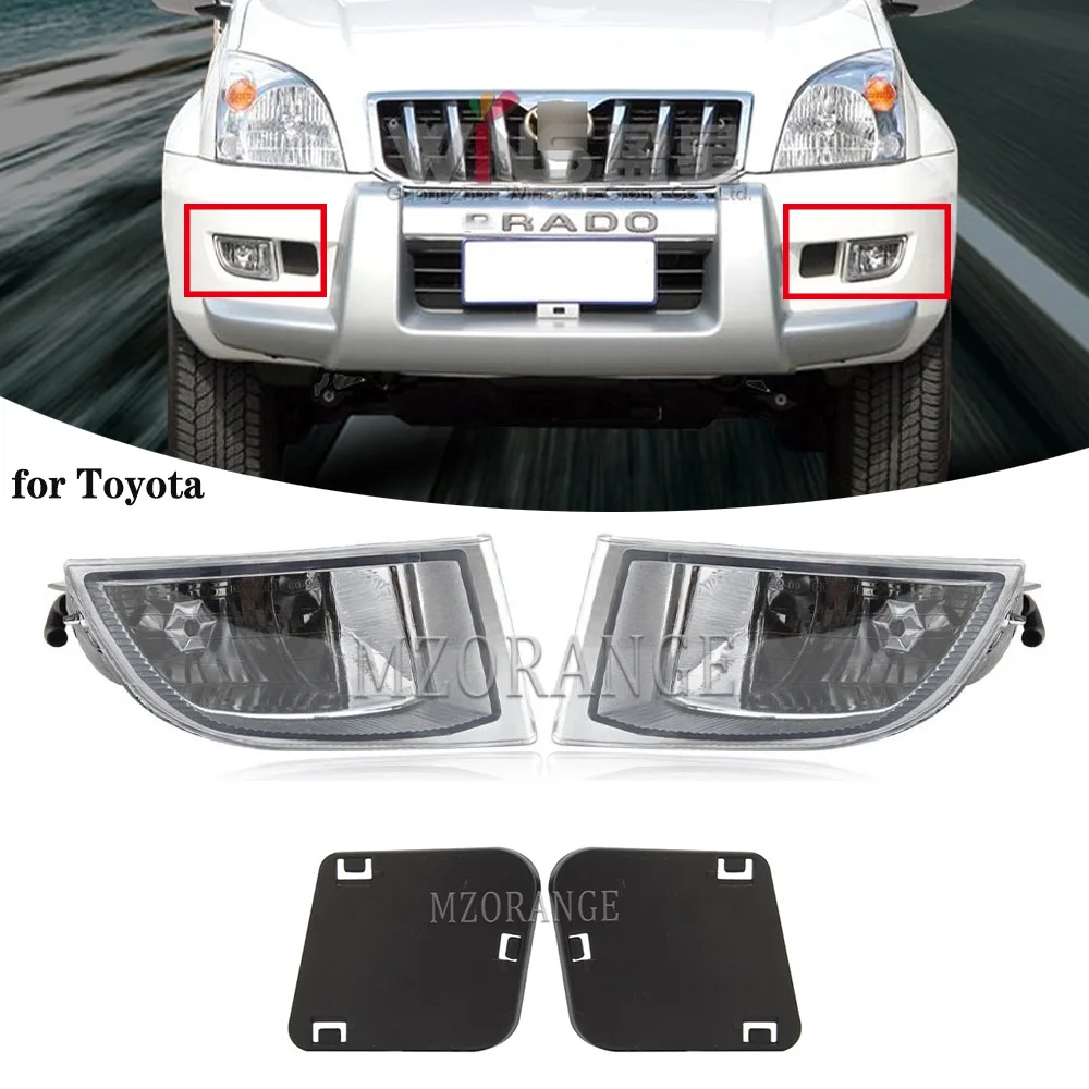 Светодиодный ные Противотуманные фары для Toyota Land Cruiser Prado lc120 2002-2009
