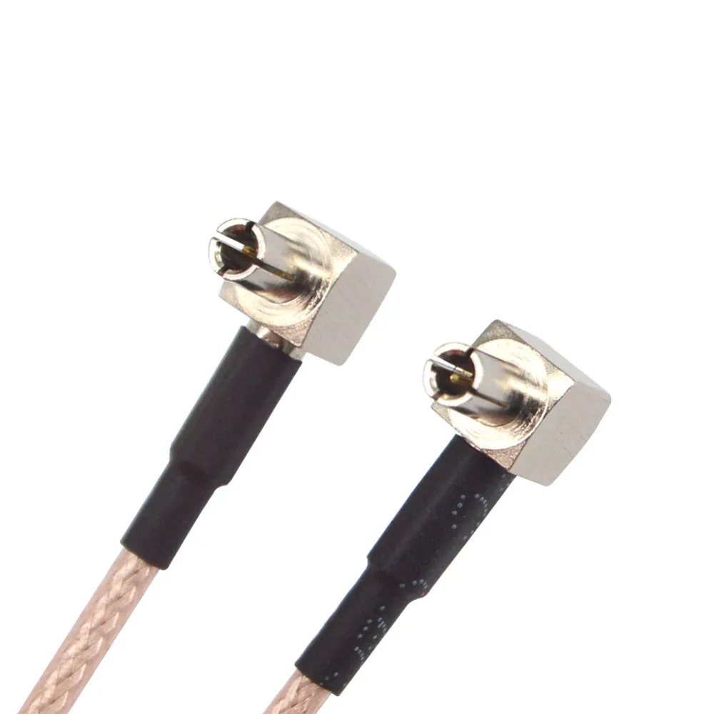 50 шт. RP SMA женский до Y Тип 2 X TS9/CRC9 разъем сплиттер-Сумматор кабель косичка RG316 15 см