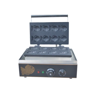 

FY-112-b Electric Fish Cakes Machine Fish Roaster Roasting Machine Fish Waffle Maker Egg Vans Waffle Case