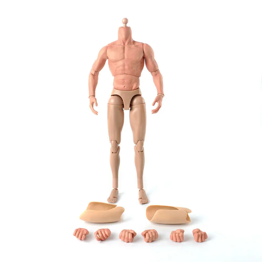 Игрушки ZC 1/6 масштаб мускулистый мужской фигурка гибкий человек модель тела подходит 12 "HT голова скульптурные игрушки куклы в наличии
