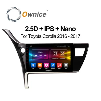 

IPS 10.1" Android 8.1 8Core 4G SIM LTE CAR DVD Player GPS Map Bluetooth RDS Radio Wifi for Toyota Corolla 2016 2017/ Middle East