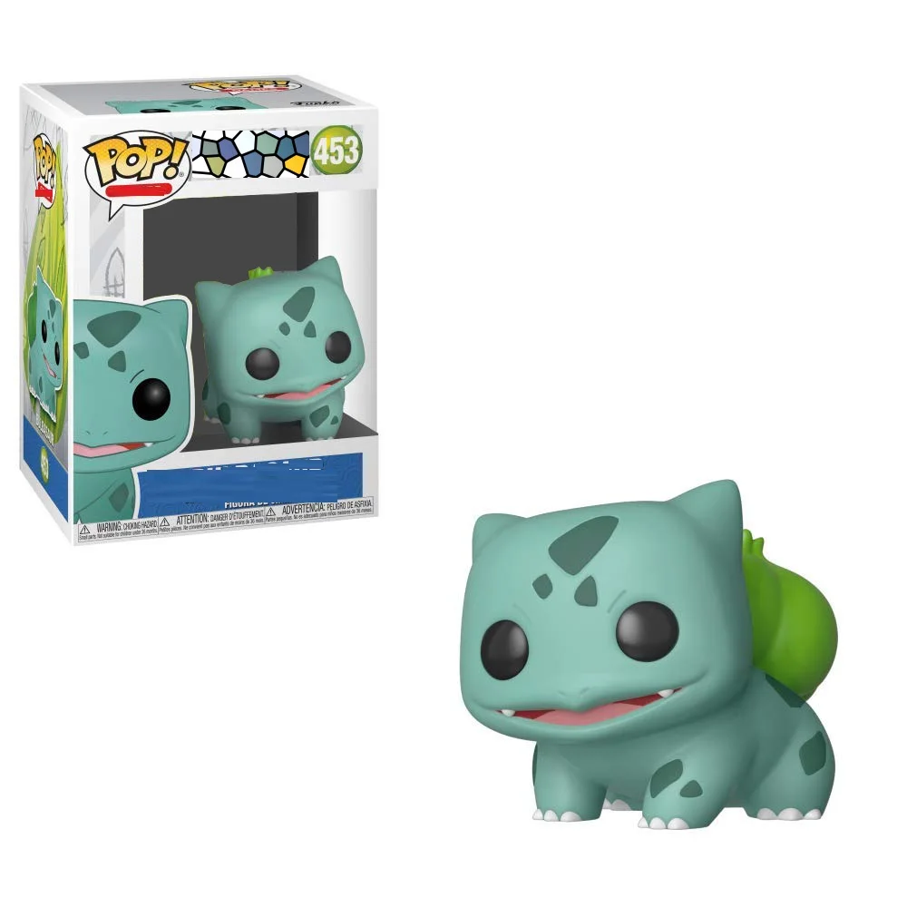 Funko POP Bulbasaur 453# Пикачу 353# Charmander 455# виниловые фигурки модель игрушки Рождественский подарок