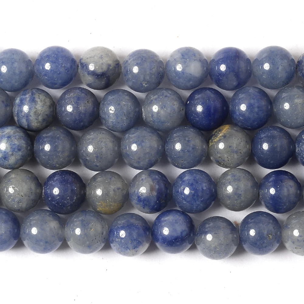 Enhanced Natural Stone Beads Collection: Aventurine, Lava, Amazonite, and Malachite Crystals for DIY Jewelry and Bracelet Crafting (4/6/8/10/12mm)