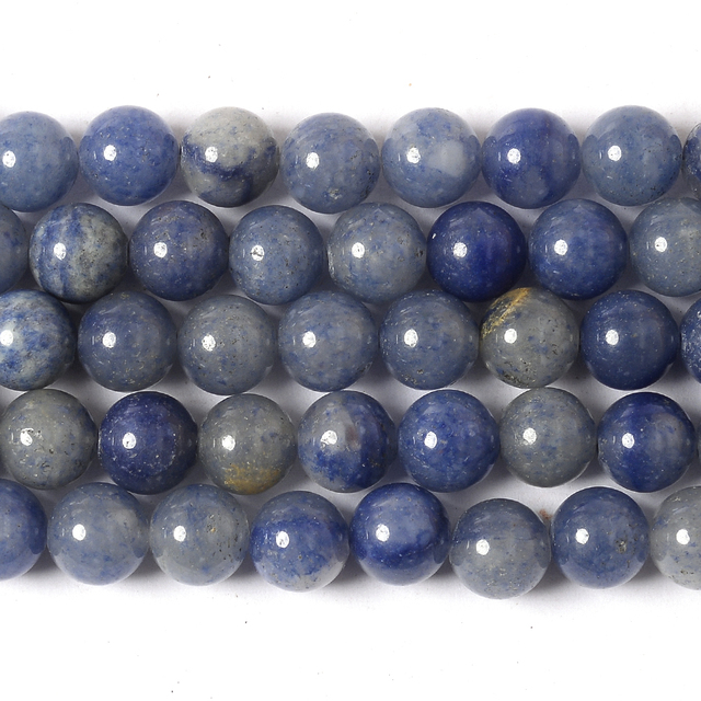 Stone Beads Aventurine Jades Indain Agates Crystal Beads for Jewelry Making DIY Bracelet Accessories 4/6/8/10/12mm
