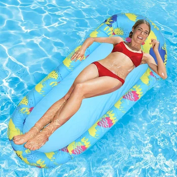 

Inflatable Mattress Summer Beach Swimming Pool Inflatable Lounge Chair Floating Interactive Fun Water Hammock Air Mattresses