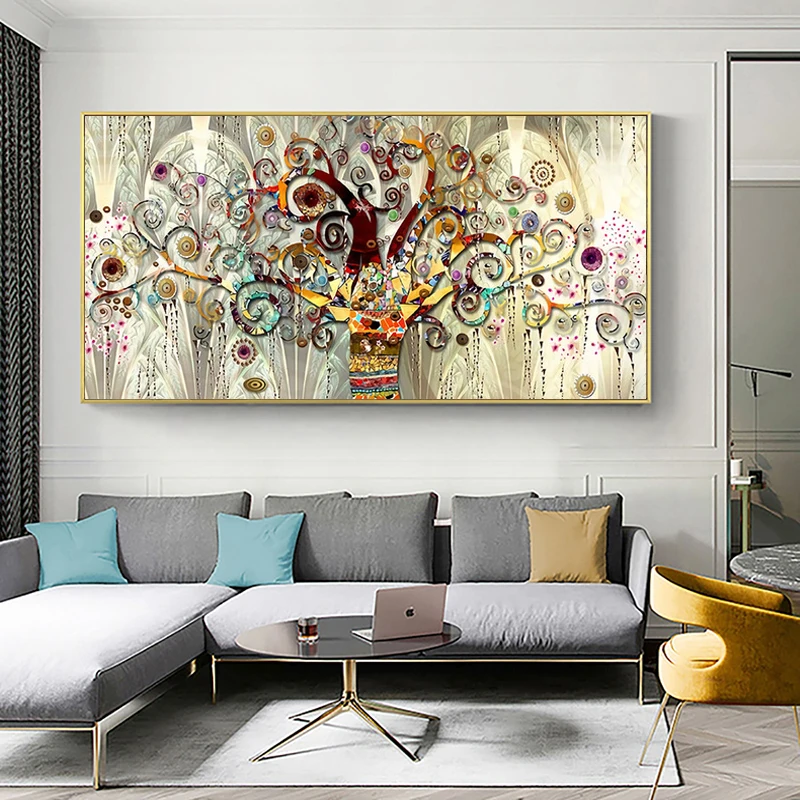 TREE OF LIFE OIL PAINTING CANVAS