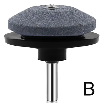 

Sharpening Stone Grinding Head Lawn Mower Sharpener for Industrial Power Drill WWO66