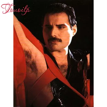 

TOUOILP Full,SQUARE&ROUND Diamond Embroidery,5D,Freddie Mercury Diamond Painting Kits,Cross Stitch,3D,Diamond Mosaic,Needlework,Crafts,Christmas,gift
