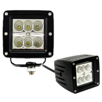 

18 Watts 12V Led Spotlight Floodlight Driving Fog Suv Work Light For Suv 4Wd Marine Truck Motorcycle X1Pc