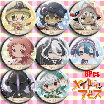 

Anime Made in Abyss Nanachi Reg Cosplay Bedge Cartoon Bag Badge Button Brooch Pin Pendant