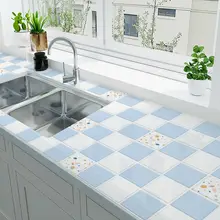 3M Thicken Kitchen Decor Oil Proof Home Decor 3D Wall Stickers High Temperature Resistant Self-Adhesive Wallpapers Tile Stickers