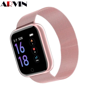 

Arvin New 2020 Women Man Body Temperature T80s Fitness Tracker Smart Watch Weather Reminder Sport Smartwatch Clock Band Ladies