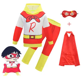 

2020 boy Ryan toy hooded set magic boy autumn clothes autumn pants show clothes sweatshirt children Christmas clothing