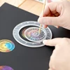 Funny Interlocking Gears Wheels Spirograph Drawing Toys Set Creative Educational Toy for Children Painting Drawing Accessories 5