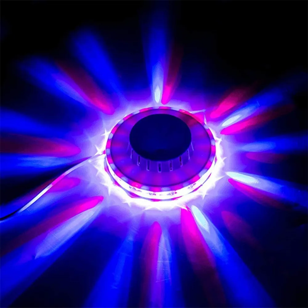 Мини-светильник UFO 48 светодиодный стробоскоп для сценического освещения