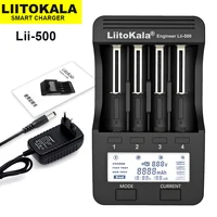 Liitokala Lii-402 Lii-202 Lii-400 multifunzione 18650 26650 21700 17355 18350 14500 AA AAA caricabatterie