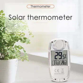 

Indoor Outdoor Digital Thermometer Hygrometer With LCD Display Temperature Humidity Meter 1pcs