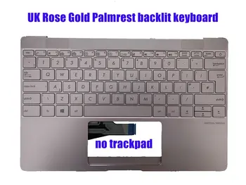 

UK Rose Gold Palmrest Backlit keyboard for Asus Zenbook 3 UX390UA UX390UAK 90NB0CZ2-R31UK1