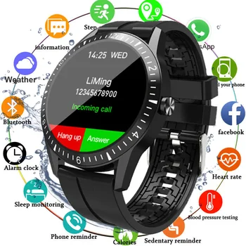 

2020 Full Touch Smart Watch Bluetooth Call Display Sport Smartwatch Women Men Fitness Tracker Watches Blood Pressure Heart Rate
