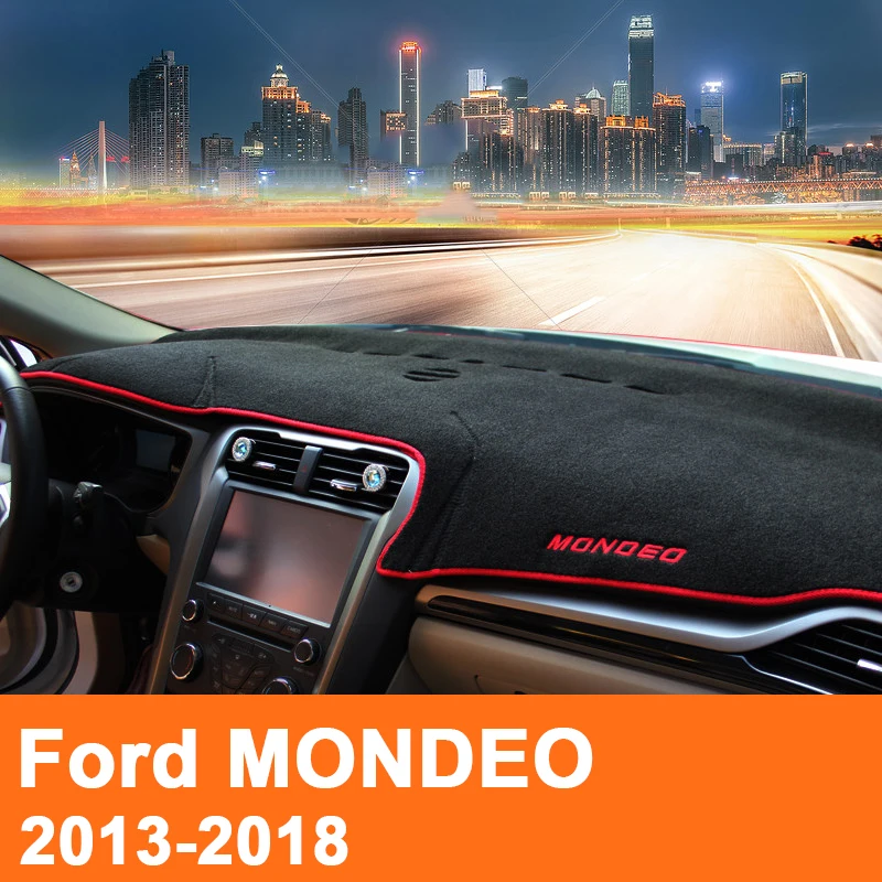 Коврик для защиты приборной панели от светильник Ford Mondeo Fusion 2013 2014 2015 2016 2017 2018