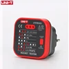 UNI-T UT07 Socket Testers Detector EU Plug Ground Neutral Fire Plug Polarity Phase Check Wiring Detection RCD Leakage Test 4