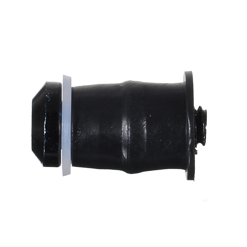 New Arrival 10pcs/set Motorcycle Windshield M5x16mm Screws Black M5 Rubber Nuts Neoprene Set 5mm