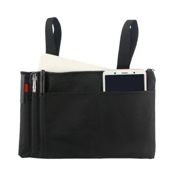 

Universal Wheelchair Scooter Scooter Side Bag Armrest Bag Multi Pocket Storage Bag