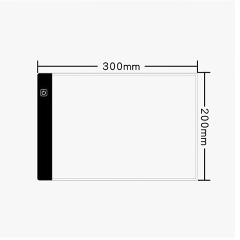 Детские игрушки для рисования A4 dimmable светодиодный электронная картина доска картина копия доска дети растут playmate подарки